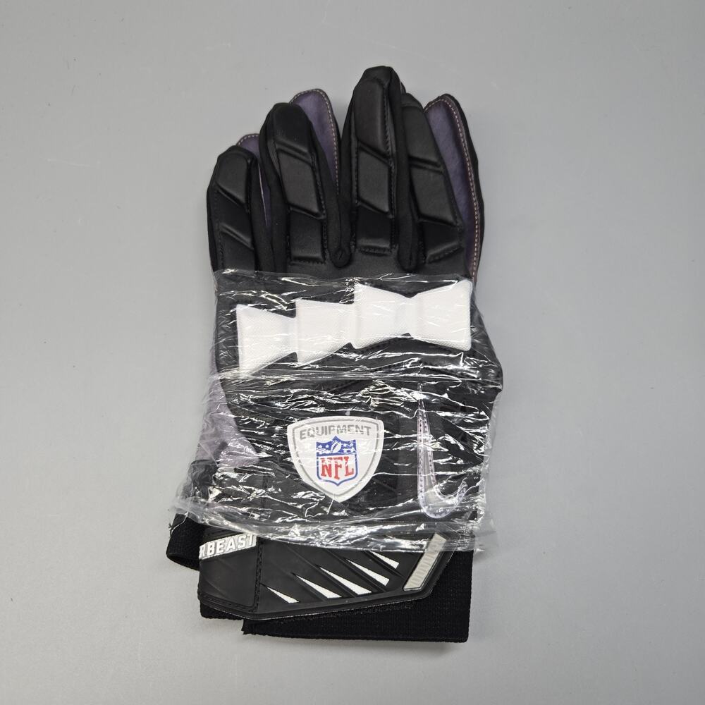 Nike Hyperbeast NFL Equipment Padded Lineman Football Gloves - Size 4XL